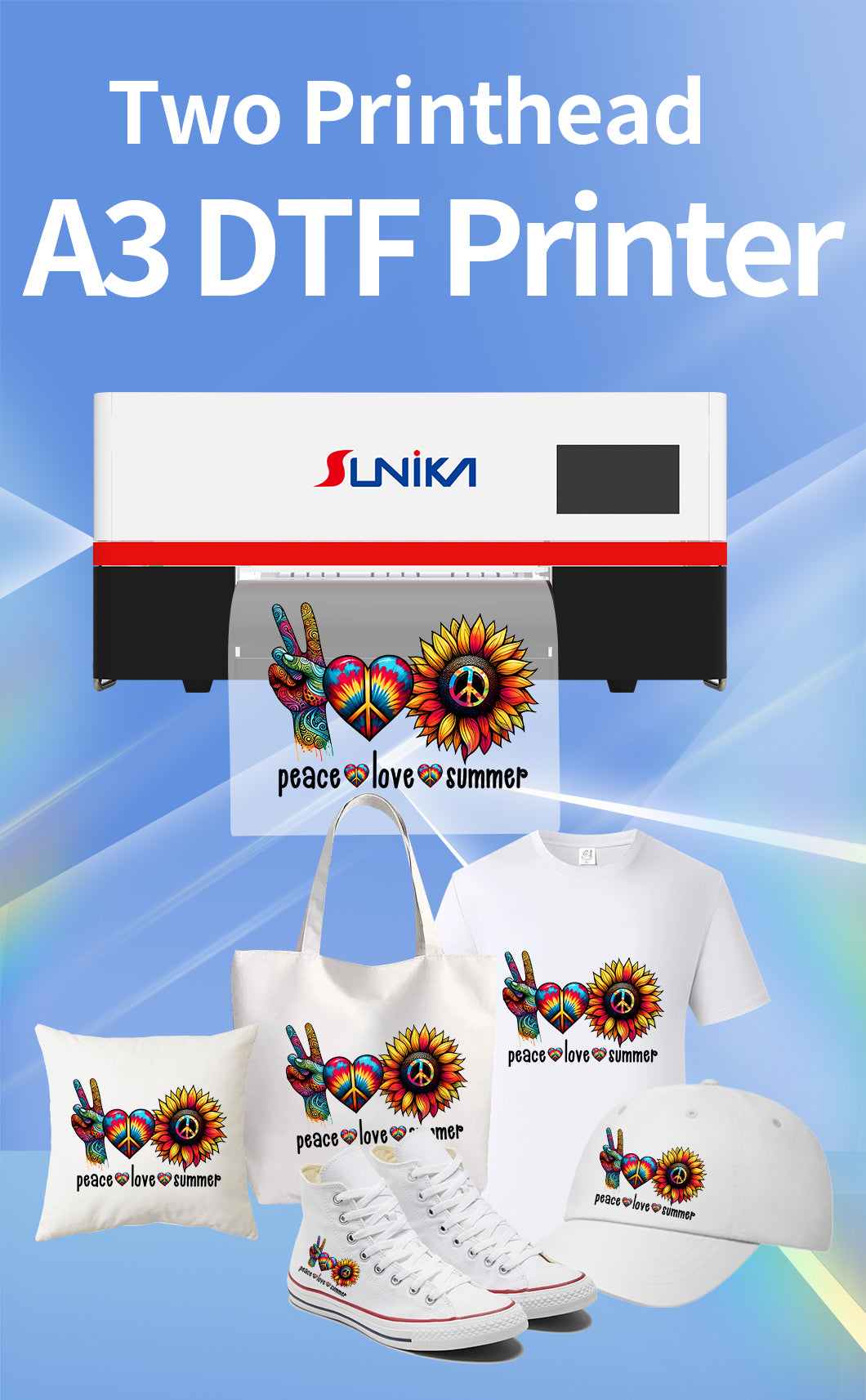 imprimante double tete d impression DTF double tete SK302