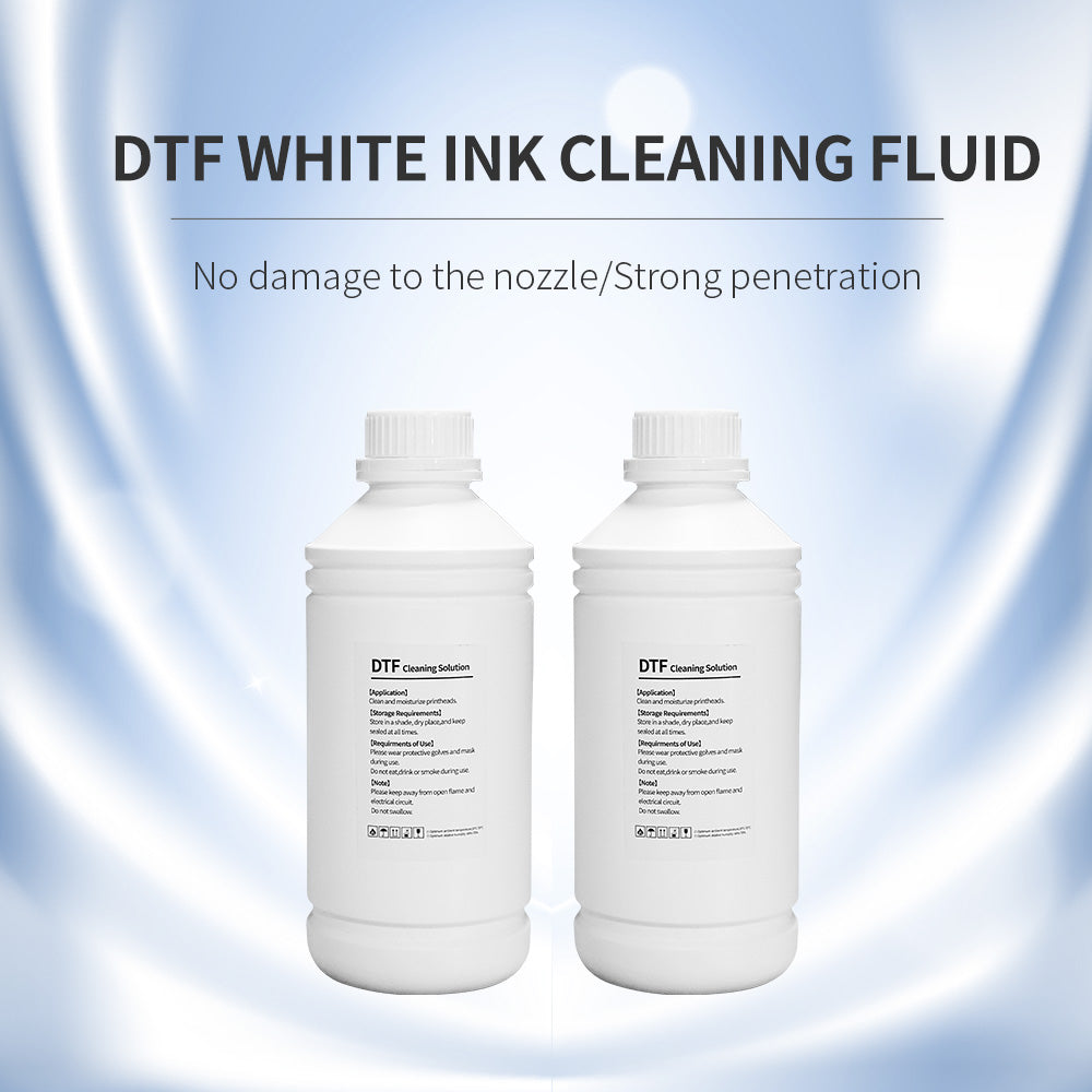 LIQUIDE DE NETTOYAGE POUR IMPRIMANTE DTF 100ML/250/500ML/1LITRE