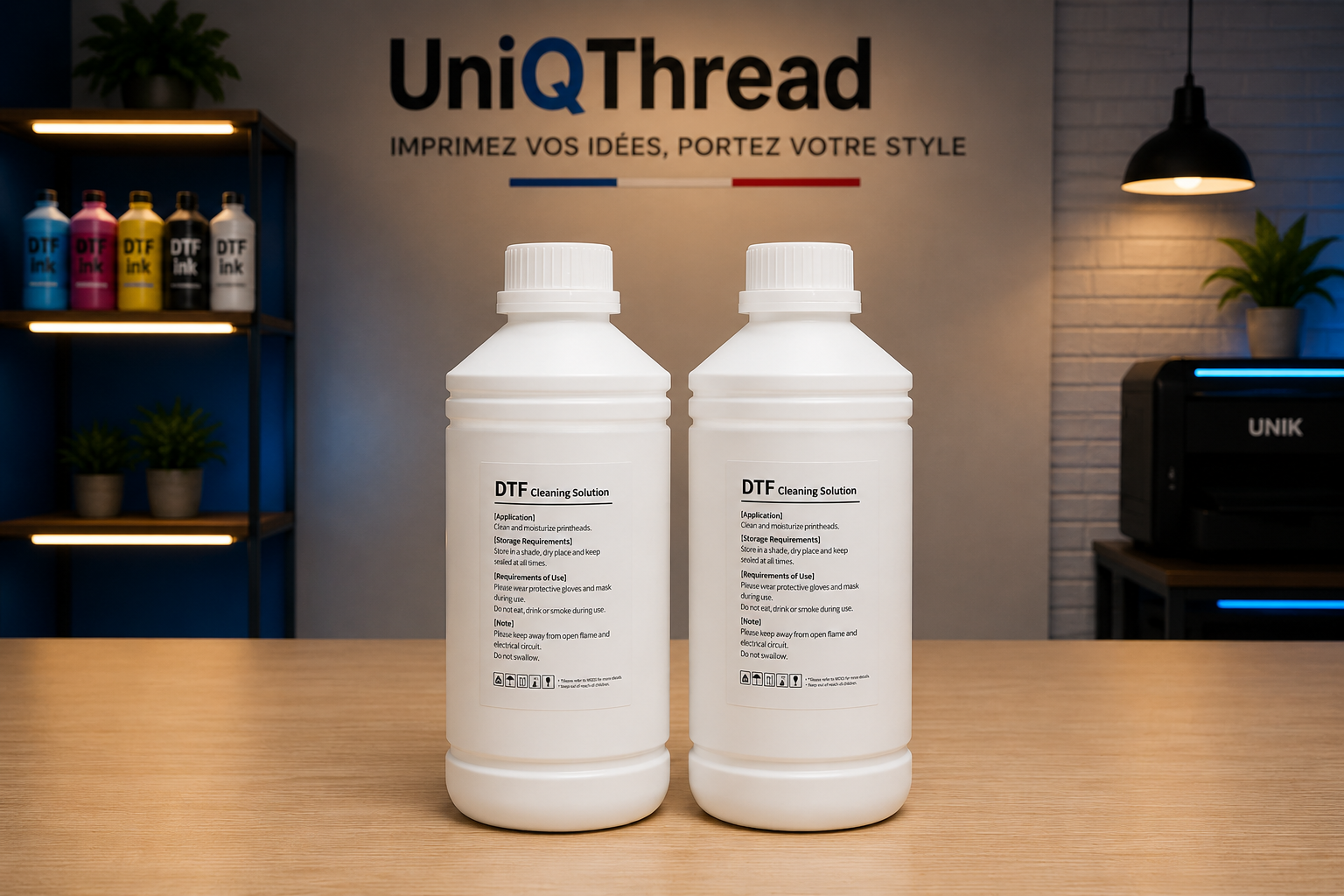 DTF-DRUCKERREINIGUNGSFLÜSSIGKEIT 100ML/250/500ML/1 LITER