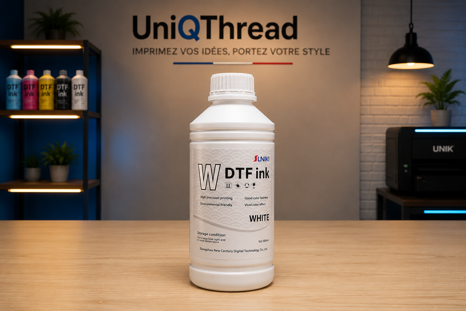 PREMIUM WEISSE DTF-TINTE 1 Liter