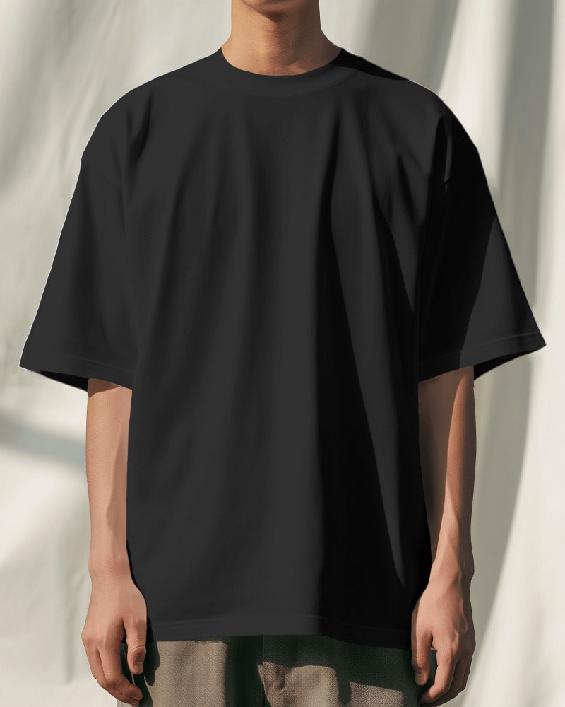 T-shirt Noir-Custom DTF